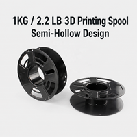 200mm Kunststoffspule Leer 1kg 3D-Drucker Filament Spule für 1,75mm Universal Filament Nachfüllpack Wiederverwendbare Spule