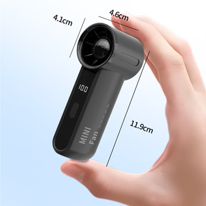 Açık giyilebilir <span class=keywords><strong>Fan</strong></span> ve ev kullanımı için el <span class=keywords><strong>fan</strong></span>ı mAh pil ile yüksek hızlı USB şarj edilebilir Mini 3000 - Product Image 2