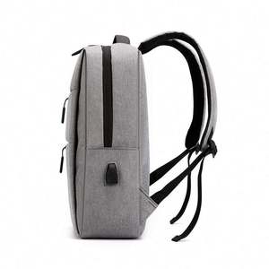 Sac à dos pour ordinateur portable unisexe pour homme avec logo personnalisé, nouveau design, sac d'école pour étudiants, sac à dos de voyage avec USB, vie quotidienne - Product Image 3