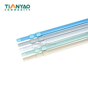 Set di Manici per Scope in Metallo Rivestito di Ferro di Alta Qualità, Lunghezza Regolabile 150-450cm, Classico - Product Image 1