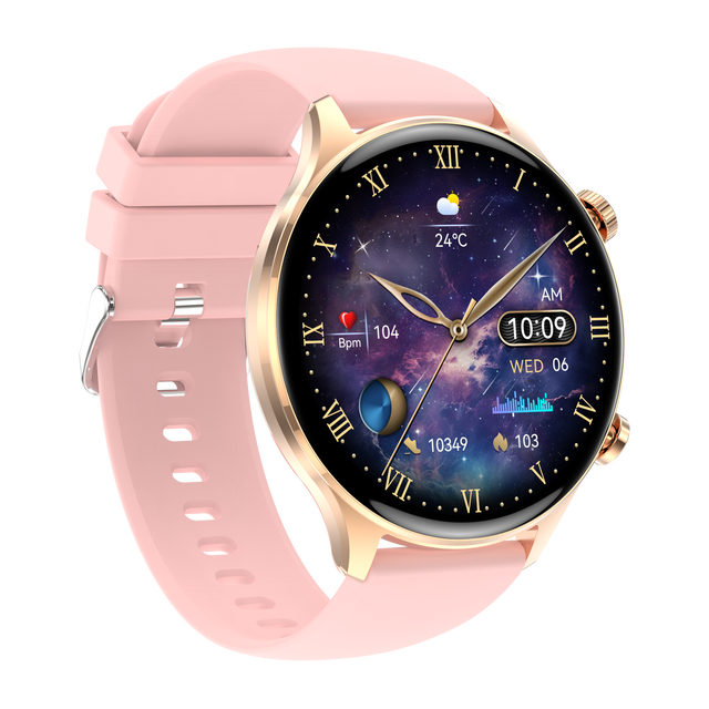 Fashion Smart Watch 1.75-inch HD Large Screen NFC Entrance Guard BT Call Ultra-Thin Body Design Women's SmartWatch