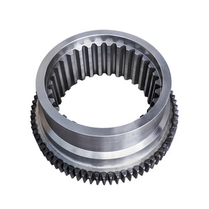 Piezas de Reducción de Transmisión Procesadas en Fábrica, Acoplamientos de Engranajes de Tambor para Ingeniería Minera y Maquinaria Metalúrgica - Product Image 1