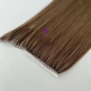 Grote Voorraad 100% Cuticula Uitgelijnd Laatste 1-2 Jaar Puur Handweven Nieuw Concept Hair Extension Micro Kraal Inslag