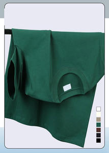 Camiseta de 250 g/m² de Alta Calidad, Lisa, para Hombre, 100% Algodón, con Logotipo Personalizado, Impresión Serigráfica, Cuello Redondo - Product Image 3