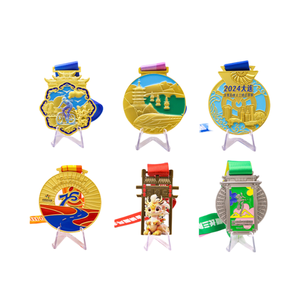 เหรียญกีฬา <span class=keywords><strong>Jiu</strong></span> <span class=keywords><strong>Jitsu</strong></span> Kung Fu คาราเต้เหรียญโลหะสังกะสีผสมสีเงินทอง3D ออกแบบได้ตามต้องการ - Product Image 5