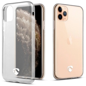 เคสโทรศัพท์ซิลิโคนสำหรับไอโฟน 11 โปรแม็กซ์ฝาครอบป้องกันแบบใสพร้อมโลโก้ - Product Image 3