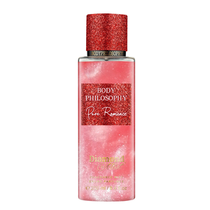 BodyPhilosophy Diamond Mist 250ml Spray corporal con purpurina de lujo para mujer Perfume con fragancia Floral de vainilla - Product Image 6