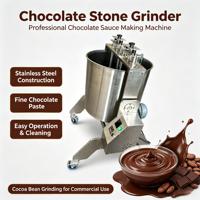 Mélangeur broyeur de cacao de haute qualité pour fèves de cacao et noix, machine de concassage pour la fabrication du chocolat, nouveau modèle