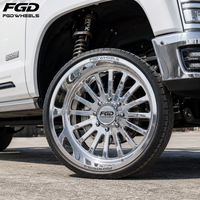 Roues de camion FGD personnalisées forgées sur mesure 20x10 22x10/12/14 24x14 26x14 26x16 28 pouces pour Ford RAM Sierra Silverado 1500 2500 3500