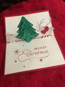 Cartes de vœux de Noël 3D exclusives - Vente en gros depuis le Vietnam avec des designs uniques pour rehausser vos vœux de fêtes - Product Image 2