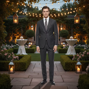 <span class=keywords><strong>Costume</strong></span> de <span class=keywords><strong>mariage</strong></span> <span class=keywords><strong>moderne</strong></span> 4 pièces pour <span class=keywords><strong>homme</strong></span>, tenue professionnelle pour cérémonies et fêtes - Product Image 6