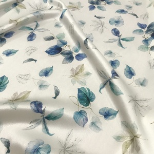 Tela de satén con estampado Digital para boda, tela pura de seda 100% de satén americano - Product Image 3
