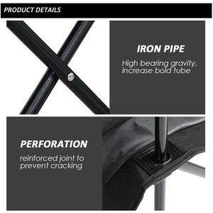 Panca Premium 600D Oxford tessuto doppio strato panca pieghevole panca per mobili da campeggio - Product Image 4