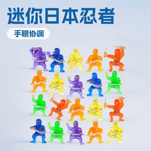 ฟิกเกอร์นินจาจิ๋ว PVC 3C14 ของเล่นพกพาสำหรับเด็กอายุ 5-7 ปี ชุดของเล่นคลาสสิกสำหรับเด็กทั้งชายและหญิง - Product Image 4