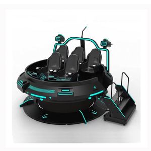 Machine de jeu VR 9D, simulateur de bataille UFO Thunder multijoueur en salle, réalité virtuelle 9D, tir au pistolet pour adultes, en métal - Product Image 1
