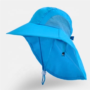 Sombrero de <span class=keywords><strong>pescador</strong></span> de color sólido para niños, gorro de <span class=keywords><strong>pescador</strong></span> con chal grande y cuerda, <span class=keywords><strong>playa</strong></span>, verano, 2023 - Product Image 3