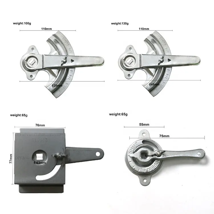 Sistema HVAC air damper quadrant/serranda maniglia/serranda parti di montaggio