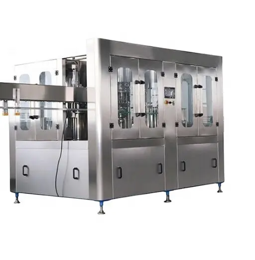 Monoblock washing filling and capping machine drinking water plastic bottle filling machine line