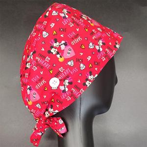 Cappelli Chirurgici Bratz con Fodera Antimacchia e Fascia Antisudore, Cappelli Bouffant, Berretti da Infermiera con Disegni Cartoon - Product Image 4