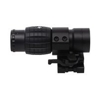 Red Win Canyon 3x Grossisseur à point rouge, Prisme BAK4, Lentille FMC 26mm, Caoutchouc, Entièrement Co-witness
