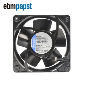 Ebmpapst 4600N 120*120*38mm 115V AC 18W 3100RPM 0.23A Full Metal High Temperature Resistant Cabinet Cooling Fan 4600N-116