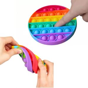 Juguete Sensorial Antiestrés de Silicona con Forma Redonda para Niños de 2 a 7 Años, Ideal para Regalo, Unisex, para Bolsas de Fiesta - Product Image 1