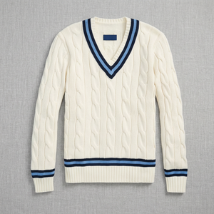 Wholesale Adult School Cardigan Custom Cotton Blend Casual Autumn Uniform Knitwear Button Embroidery Front Logo V-neck Unisex - Product Image 3