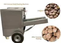 Machine à décortiquer les noix de coco vieillies pour les pays d'Afrique, ligne de production de noix de coco fabriquée en usine chinoise