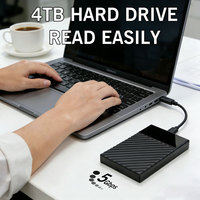 Nouvel boîtier externe coulissant VONN 2,5 pouces SATA vers USB 3.0/3.1 C400 OEM sans outil 5 Gbit/s pour disque dur PC portable