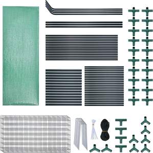 Invernadero hidropónico verde de plástico ecológico de alta calidad, <span class=keywords><strong>madera</strong></span> tratada a presión natural fácilmente ensamblada para caminar en el jardín - Product Image 2