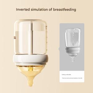 <span class=keywords><strong>Biberon</strong></span> in <span class=keywords><strong>Vetro</strong></span> Borosilicato ad Alta Resistenza 80ml/160ml Senza BPA 0-12 Mesi Stampa Logo Personalizzata Grado Alimentare NUOVO PER NEONATI CAMPIONE GRATUITO - Product Image 4