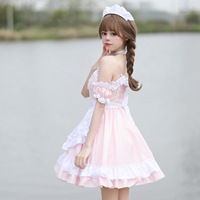Robe de cosplay pour femmes grande taille 5XL, cosplay d'anime, robe de demoiselle d'honneur Lolita, tenue de demoiselle d'honneur sexy