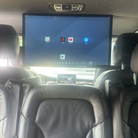 HZ-2701 1920*1080 27 inci batang Gas hidrolik layar lipat Manual Rv TV Hd Monitor mobil tampilan komputer mobil