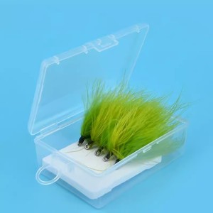 5 pièces hameçons d'herbe mouche leurre crochet pêche leurre appât herbe attaché mousse carpe <span class=keywords><strong>hameçon</strong></span> - Product Image 4