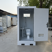 Unité de toilettes modulaire en conteneur, toilettes portables, toilettes modulaires en conteneur, toilettes portables avec douche