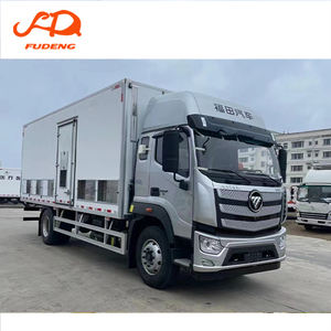 Camion de transport de volailles et de bétail Foton 4x2 18 tonnes avec système de refroidissement, disponible en stock d'usine, à vendre - Product Image 4