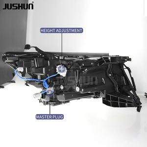 JUSHUN pour Toyota <span class=keywords><strong>Land</strong></span> <span class=keywords><strong>Cruiser</strong></span> <span class=keywords><strong>Prado</strong></span> <span class=keywords><strong>2018</strong></span>-2021, ensemble de phares à quatre lentilles VXL <span class=keywords><strong>VX</strong></span> TXL TX, nouveau prix de gros - Product Image 5