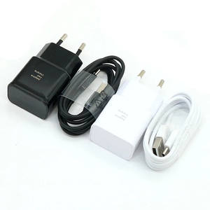 Pour chargeur de téléphone portable adaptatif EU US Plug adaptateur de voyage noir <span class=keywords><strong>blanc</strong></span> 5V 2A 15W chargeur mural rapide pour S9/S9 +/S8/S8 +/Note8 - Product Image 3