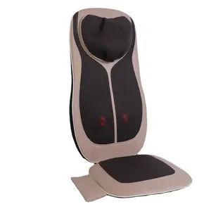 Vibrating Massage Seat Cushion for Home or Office Chair Use, Massage Cushion Back Massager with Heat