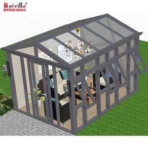 Salle de soleil en tissu à 4 côtés, 3 saisons, maisons préfabriquées, entretien de la maison - Product Image 5