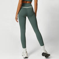 Conjunto Deportivo de Verano para Mujer: Sujetador Deportivo con Espalda Cruzada y Pantalones de Yoga de Cintura Alta, Transpirables y Absorbentes del Sudor