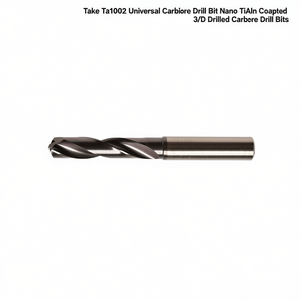 ดอกสว่านคาร์ไบด์อเนกประสงค์ TTAKE Ta1002 เคลือบนาโน TiAlN ขนาด 3xD - Product Image 2