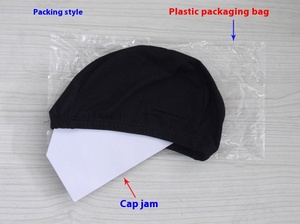 Bonnet de bain sportif en Spandex et Polyester pour hommes, femmes et enfants, couleur unie, protège les oreilles, pour cheveux longs, accessoires de natation en Nylon - Product Image 4