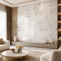 Panneau mural en PVC de haute qualité, effet marbre, imperméable, 1,8 m, 3 mm, panneau mural UV pour usage intérieur