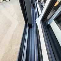 North Tech N8200 fenêtre coulissante en aluminium double vitrage 3 pistes prix aux philippines
