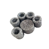 Maille en fil de fer tricoté en acier inoxydable 304 pour filtre à gaz et liquide, désembueur pour les industries de la restauration et du commerce de détail