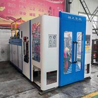 Máquina de Moldeo por Extrusión y Soplado Automática de Doble Estación para Procesamiento de Plástico ABS, Bidones de 20L, 25L, 30L, Botellas, PLC Mitsubishi