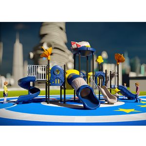 Tobogán Acuático de Fibra de Vidrio para Exteriores, Juego Acuático Infantil, Equipo de Juegos de Plástico para Piscinas Residenciales y Parques - Product Image 5