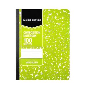 Cahiers de composition scolaires à couverture en tissu reliés par spirale, imprimés sur mesure, format A4 - Product Image 3
