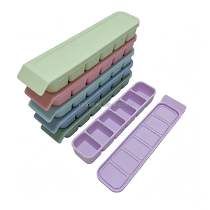 Bac à glaçons en silicone de qualité alimentaire personnalisé, 6 portions, grand moule à blocs de glace, démoulage facile, pour bar et cuisine - Product Image 1